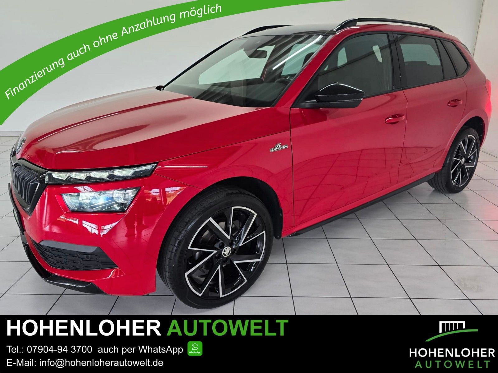 Gebrauchtwagen Skoda Kamiq Kamiq Monte Carlo *AHK *LED *ACC *NAVI in Schwäbisch Hall