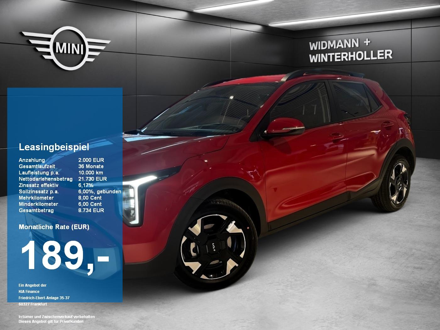 Kia Stonic 1.0T 100 DCT Vision 2xKlima AUT DynLicht