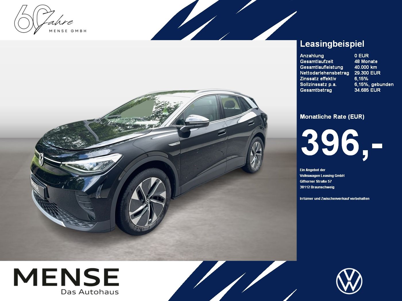 VW ID.4 Pro Performance electric CarPlay ACC LED LM