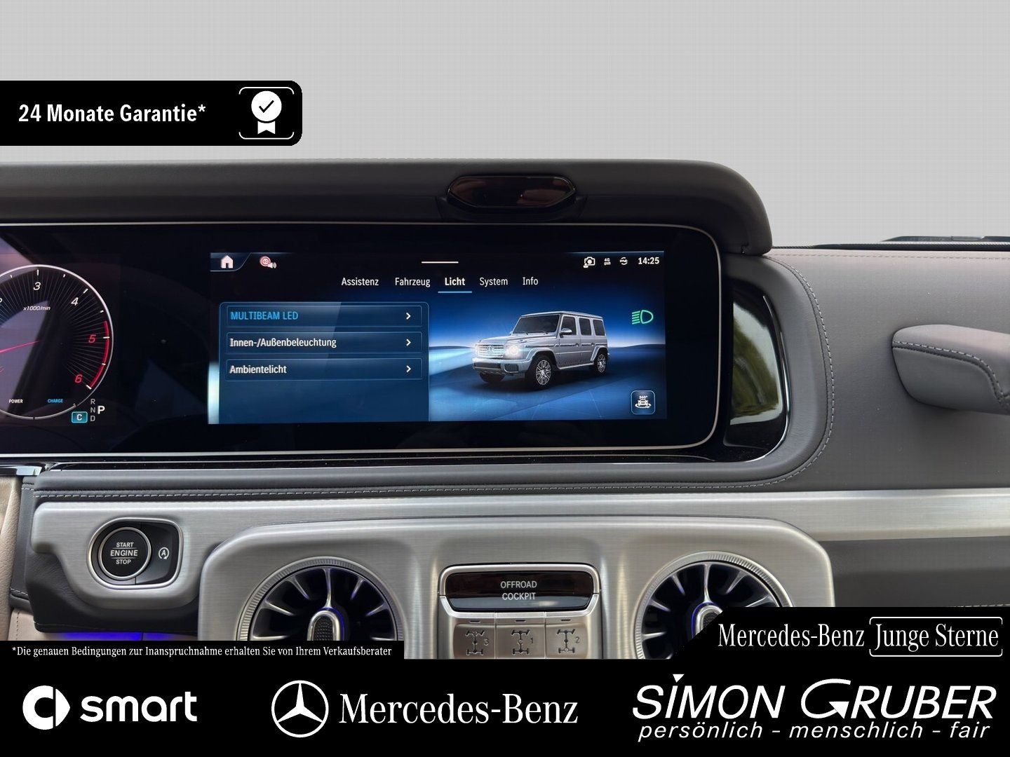 Fahrzeugabbildung Mercedes-Benz G 450 d AMG Night II Superior Standhzg. Burm AHK