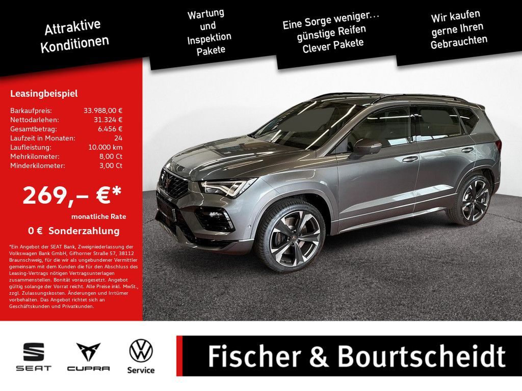 Cupra Ateca 2.0 TSI VZ 4Drive AHK ACC FACEL. LED 360°