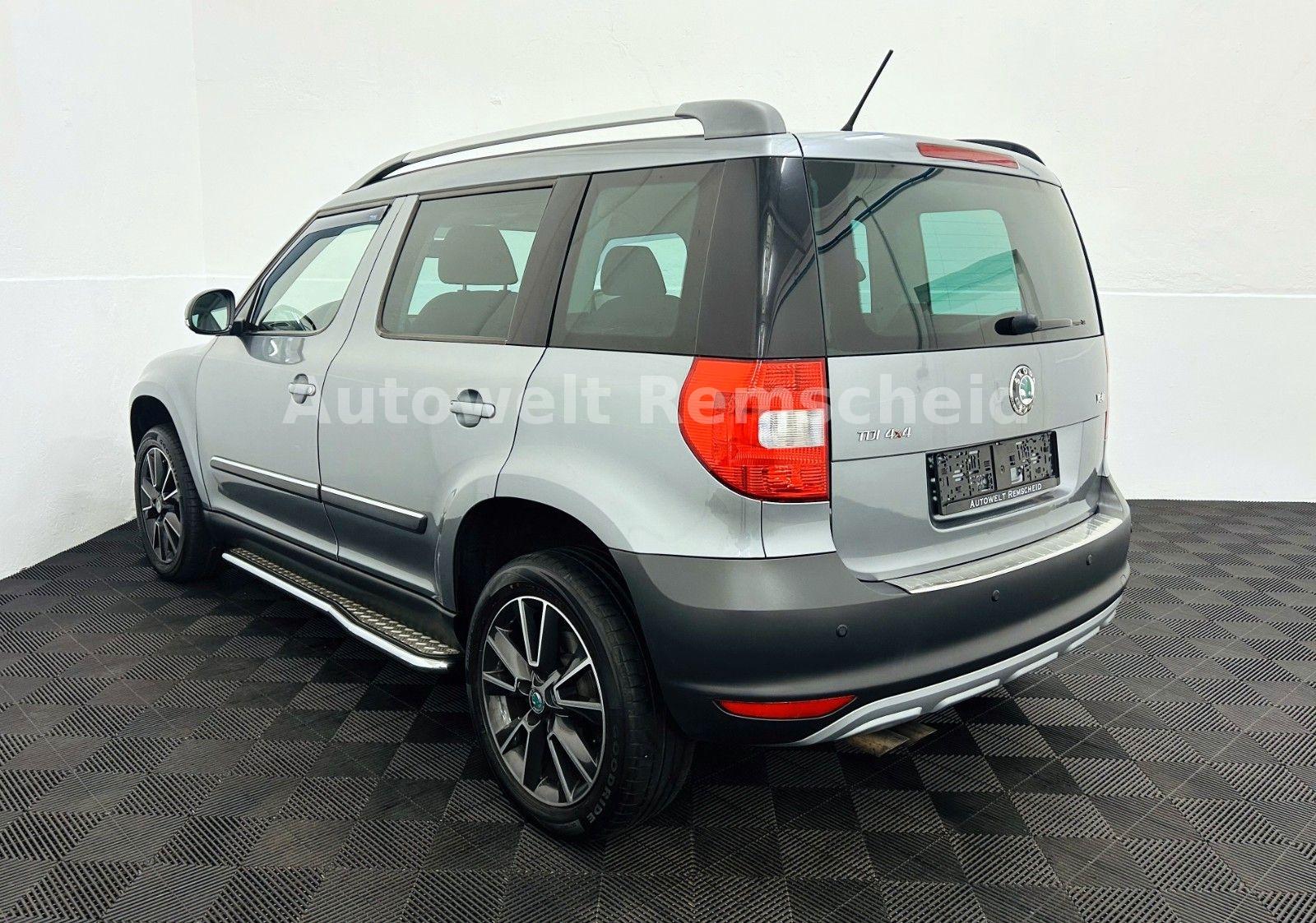 SKODA YETI 2.0 TDI 4X4 110ch - ATTELAGE - RADAR DE RECUL - CLIMATISATION - JANTES 17"