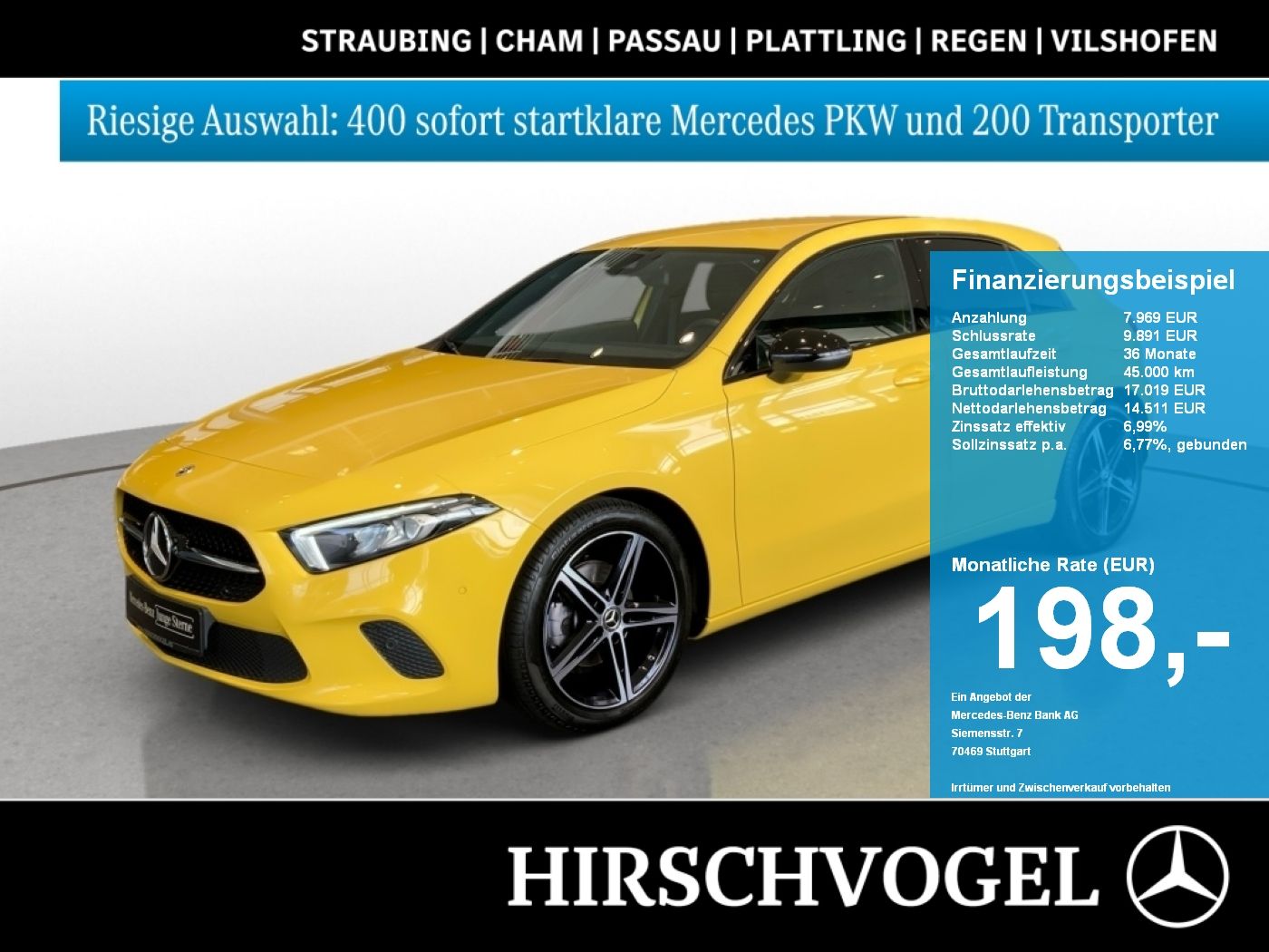 Mercedes-Benz A 180 Progressive Night MBUX Navi-Pl LED PDC SHZ