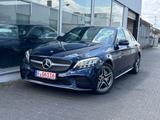 Mercedes-Benz C 300 de AMG/LED/Leder/Kamera/CarPlay - Hybrid (Diesel/Elektro): Blau, Limousine