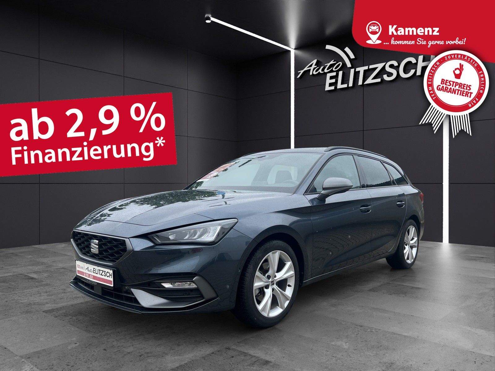 Fahrzeugabbildung SEAT Leon ST eTSI FR DSG LED Navi VC ACC RFK SH