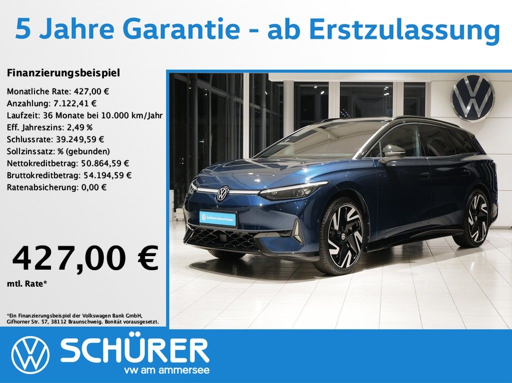 Volkswagen ID.7 Tourer GTX 4Motion AHK Pano Memory WäPump foto 1