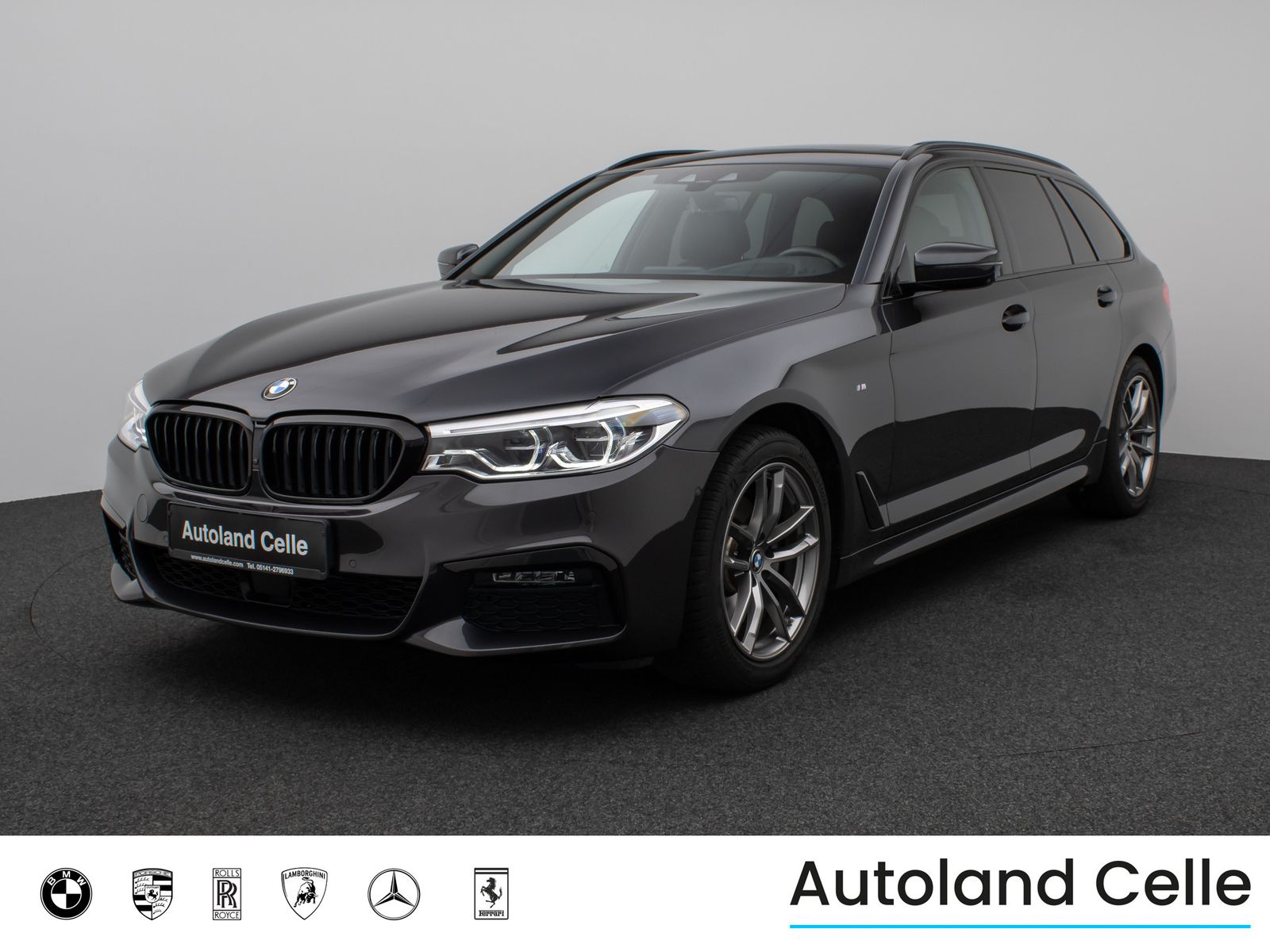 Fahrzeugabbildung BMW 520d M Sport Panorama 360° HUD HiFi AHK Komfort