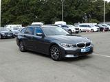 BMW 318d-Touring*Navi*LED*Leder*AHK*Alu*Euro6*1Hand - mit Diesel-Antrieb: Grau, Scheckheftgepflegt, Kombi