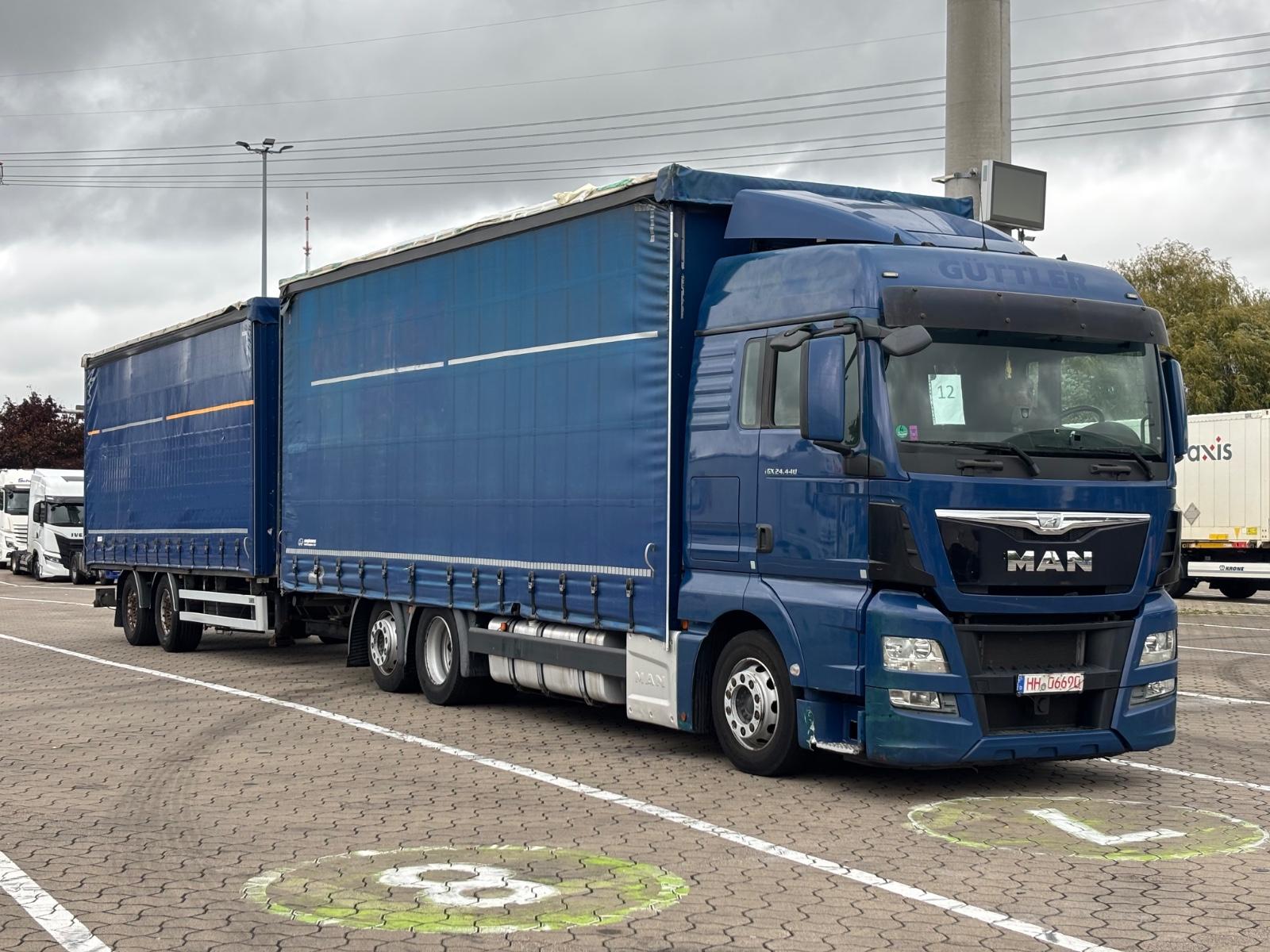 MAN TGX 26.440 Jumbozug 3+2 Hubdach ACC