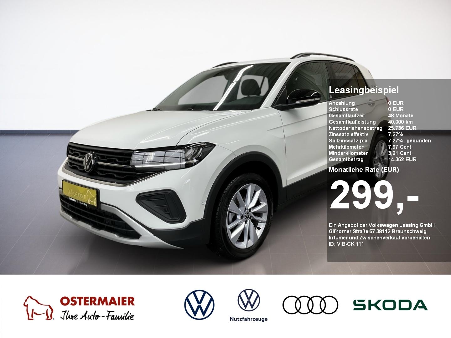 Volkswagen T-Cross GOAL 1.0TSI AHK.SITZHG.PDC.NAVI