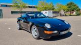 Porsche 968 Cabrio, H-Kennzeichen, dreifach schwarz. - Porsche 968: Cabrio