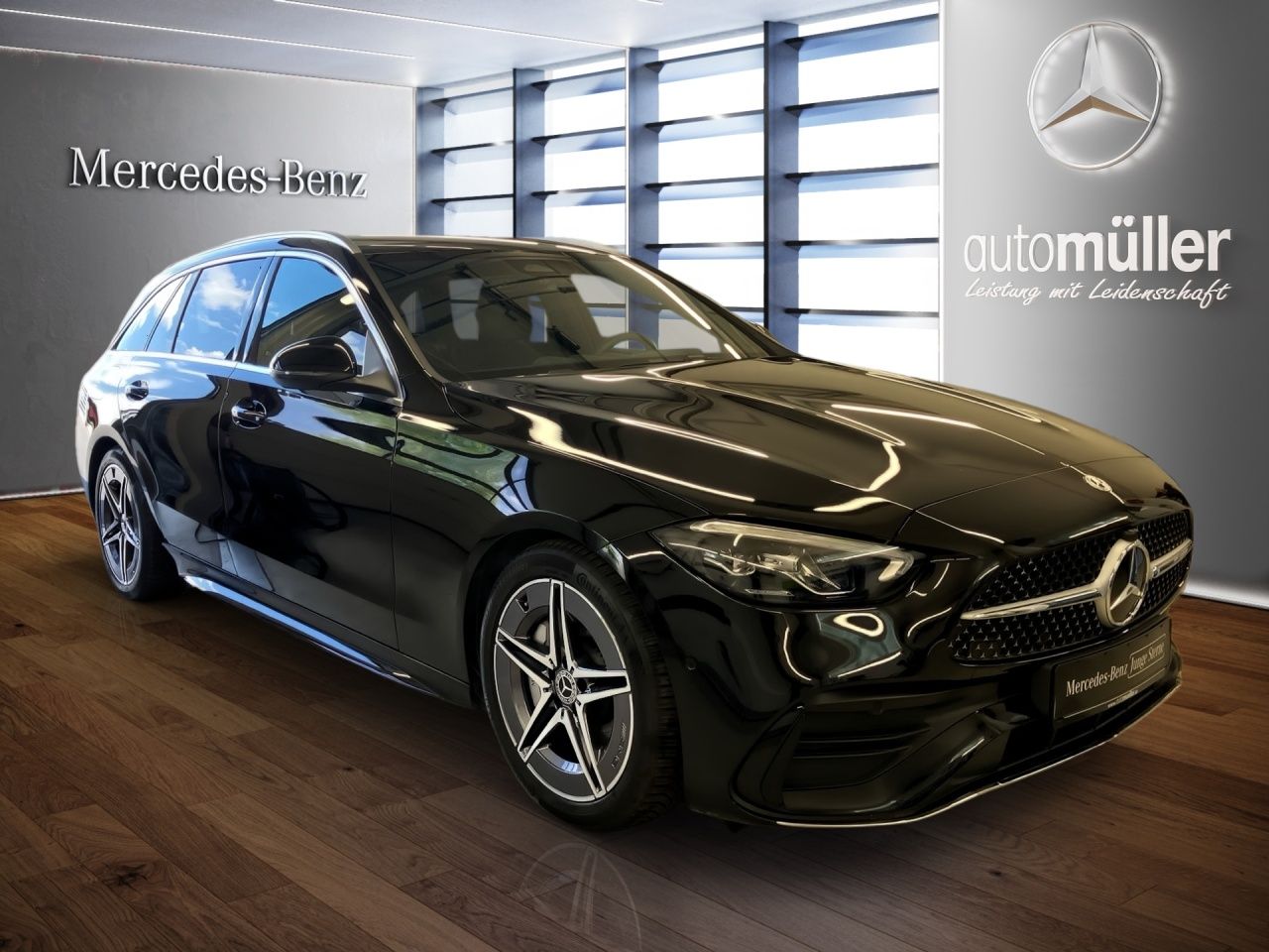 Fahrzeugabbildung Mercedes-Benz C 300 d T AMG+AHK+DISTRON+KAMERA+LED+AMBIENTE+