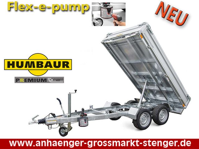 Humbaur Heckkipper Humbaur HUK 272715-flex e-pump NEU!