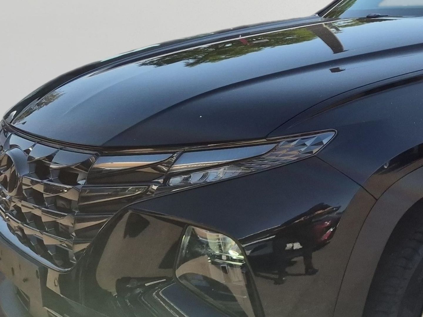 Fahrzeugabbildung Hyundai Tucson Prime Hybrid 4WD El. Panodach Navi Leder