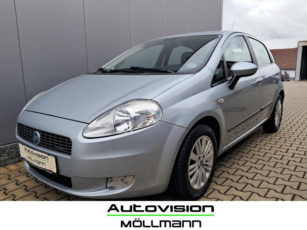 Fiat Grande Punto 95 PS 96TKM ALU AHK TEMPOMAT KLIMA