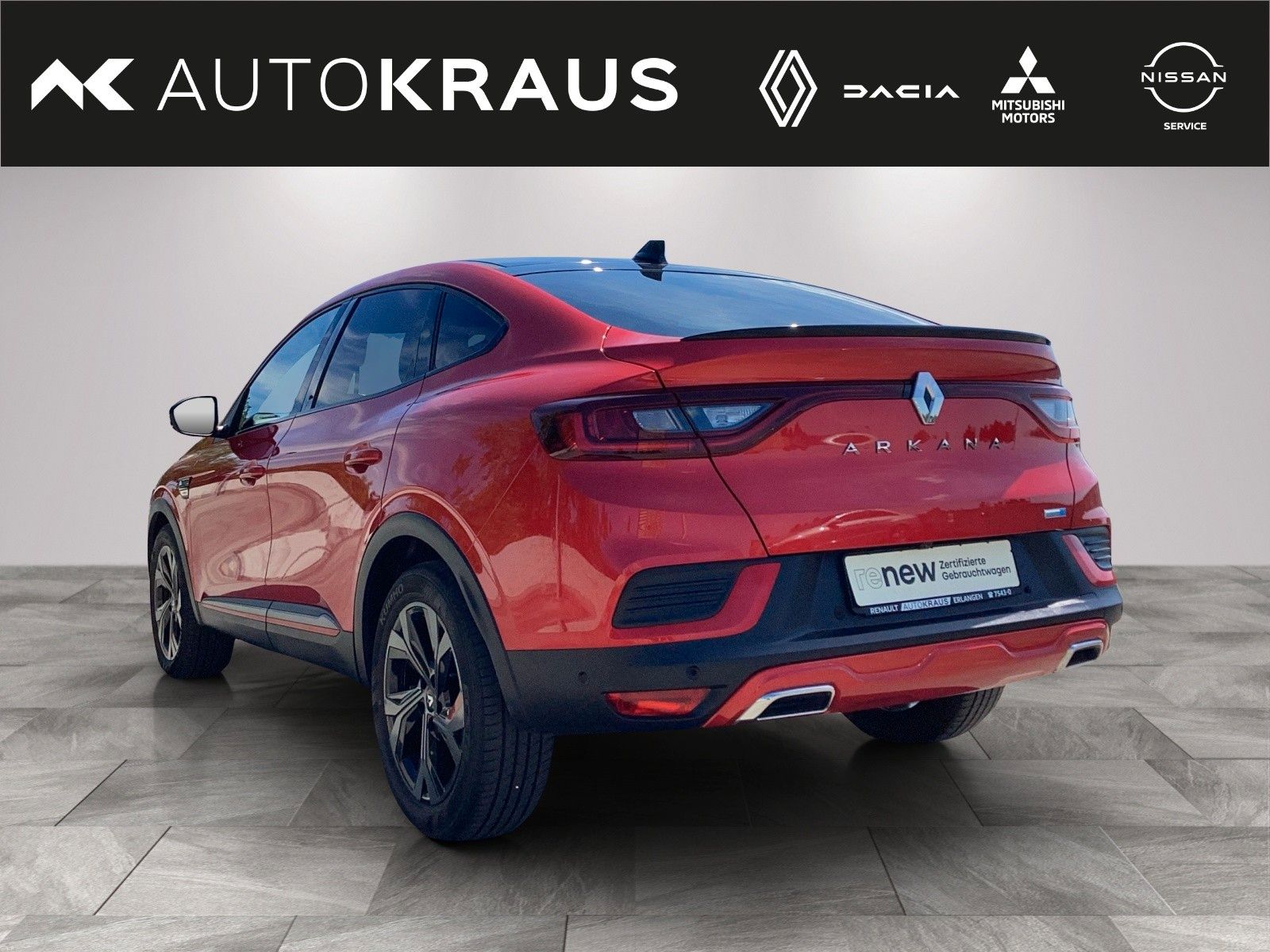 Renault Arkana 1,6 E-Tech Hybrid145 RS-Line, el. S-Dach, imagem 3