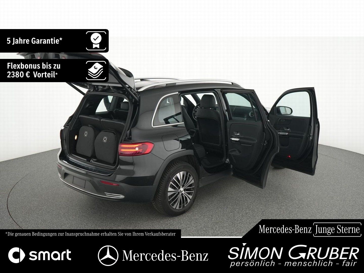 Fahrzeugabbildung Mercedes-Benz EQB 250+ Progressive Adv. Pano Kamera Amb 7Sitze