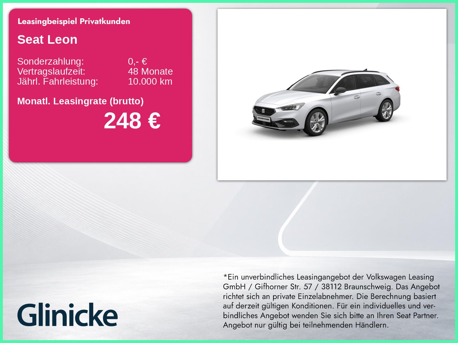 Seat Leon Sportstourer 1.5 eTSI FR ACC PDC LED KAM Na