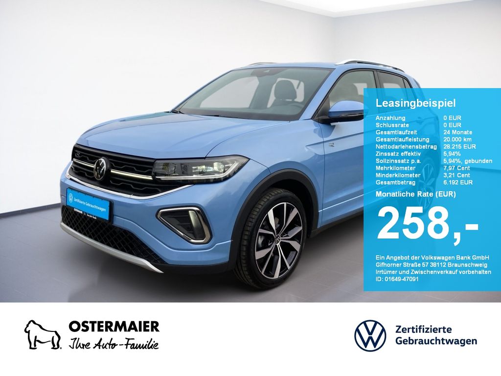T-Cross R-LINE 1.0TSI 116PS DSG NP.42T AHK.NAVI.