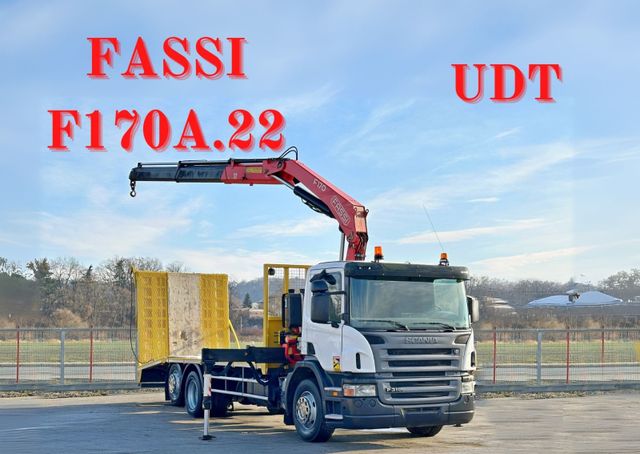 Scania P310 * FASSI F170A.22 + FUNK * TOPZUSTAND