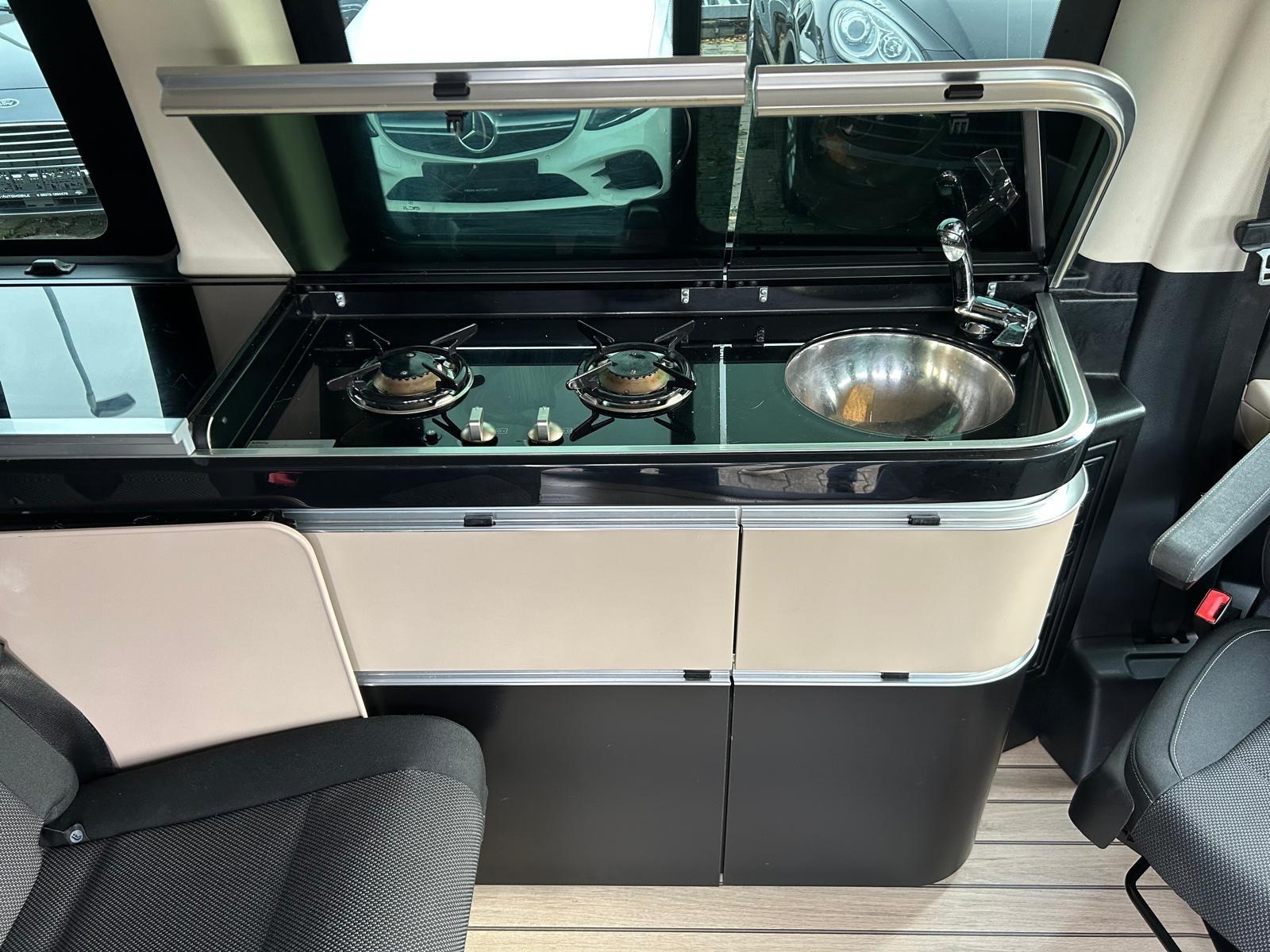 Mercedes-Benz V 250d Marco Polo 190 ch BVA / 1ère main / Cuisine + Couchage / Toit relevable / Chauffage auxiliaire