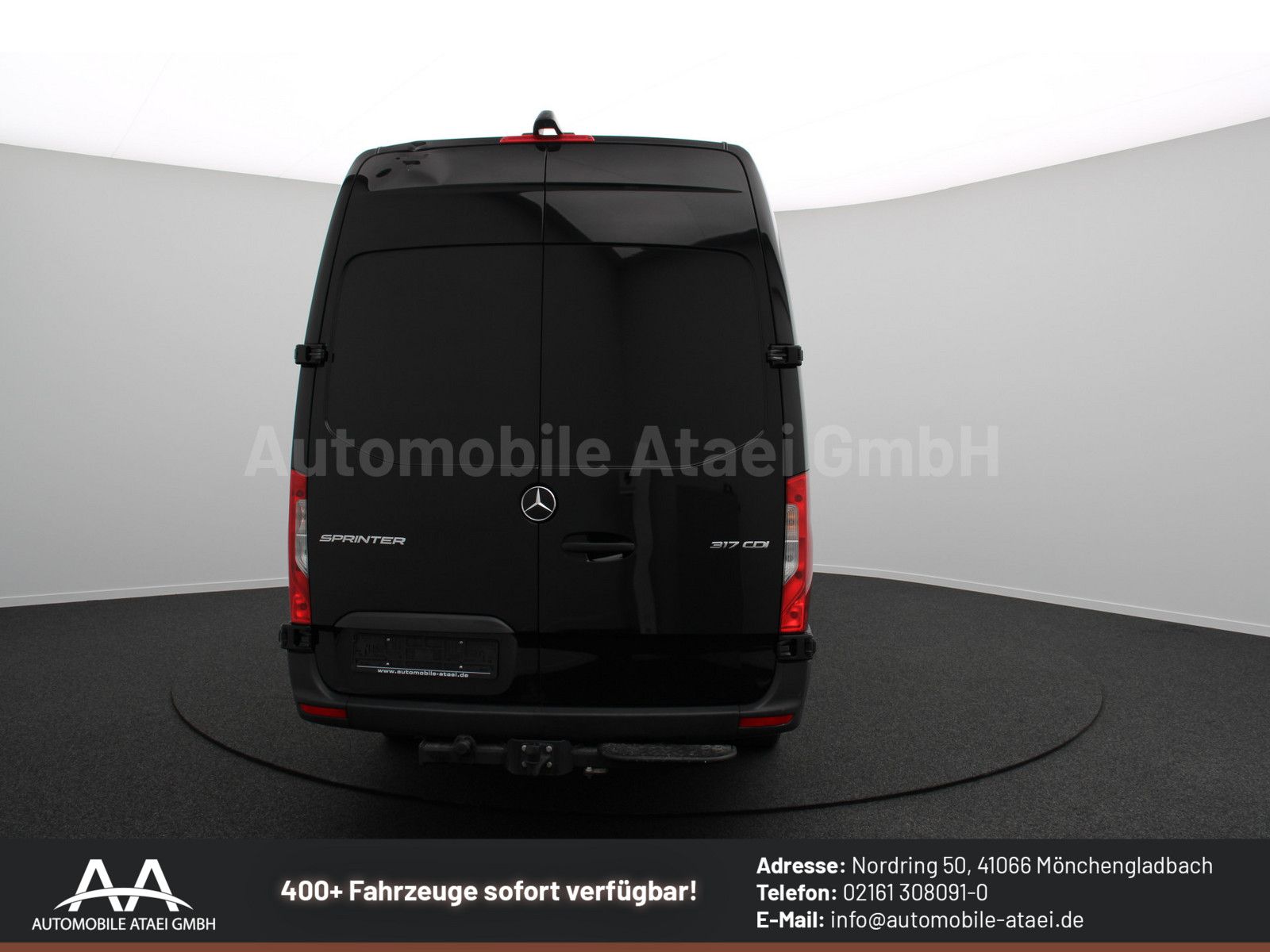 Fahrzeugabbildung Mercedes-Benz Sprinter 317 Automatik MAXI+ AHK 3,5t (3755)