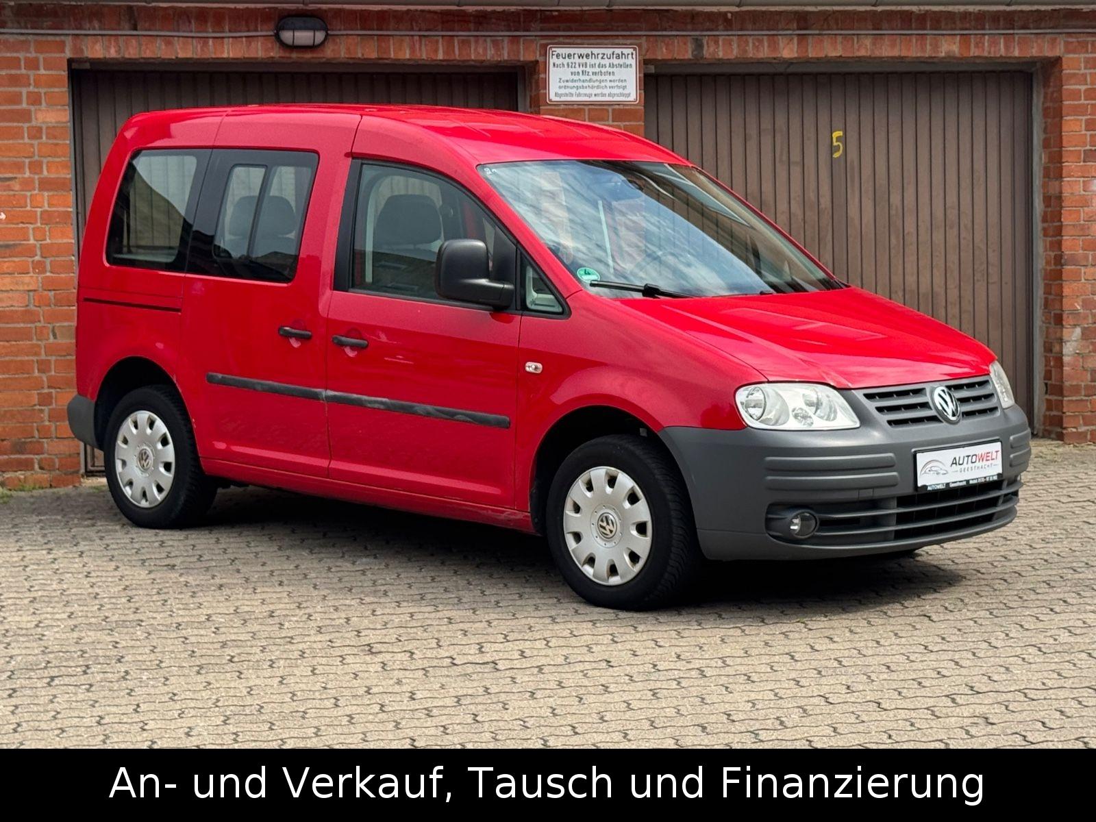 Volkswagen Caddy Life Team 7-Sitze,Klima,Allwetter,TÜV+Insp