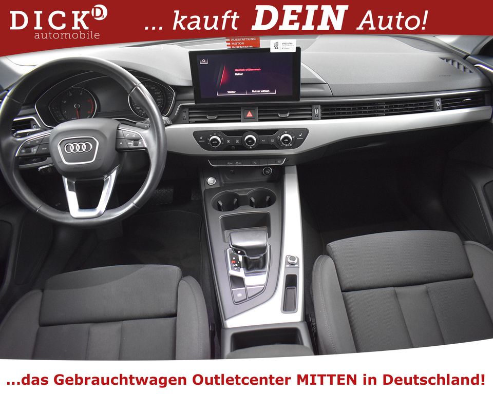 Audi A4 AV 35d S-Tr. Sport NAVI+KAMER+LED+AHK+ACC+SHZ