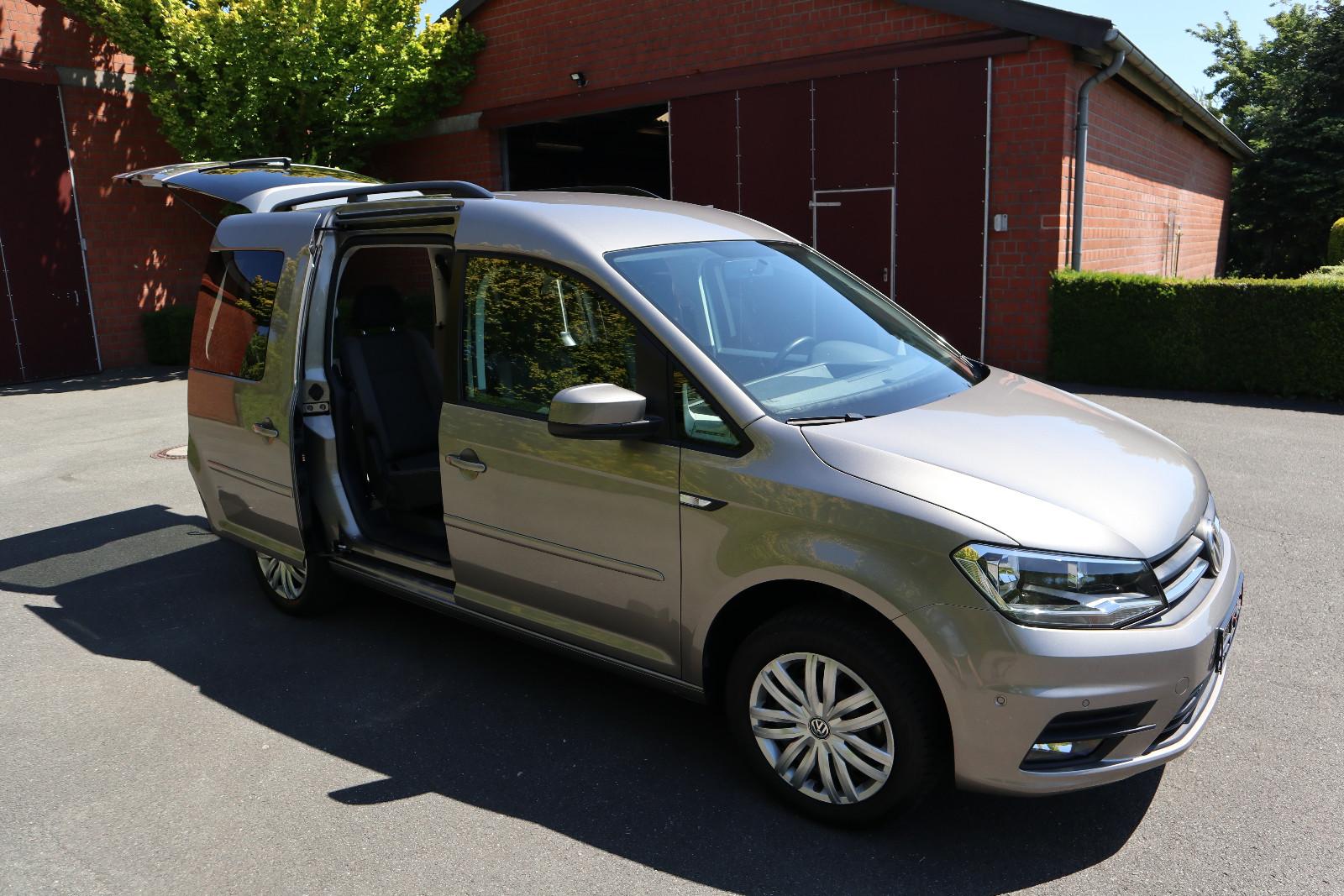 Volkswagen Caddy 1,4TSI DSG*rollstuhlgerecht*Wenderampe*AMF