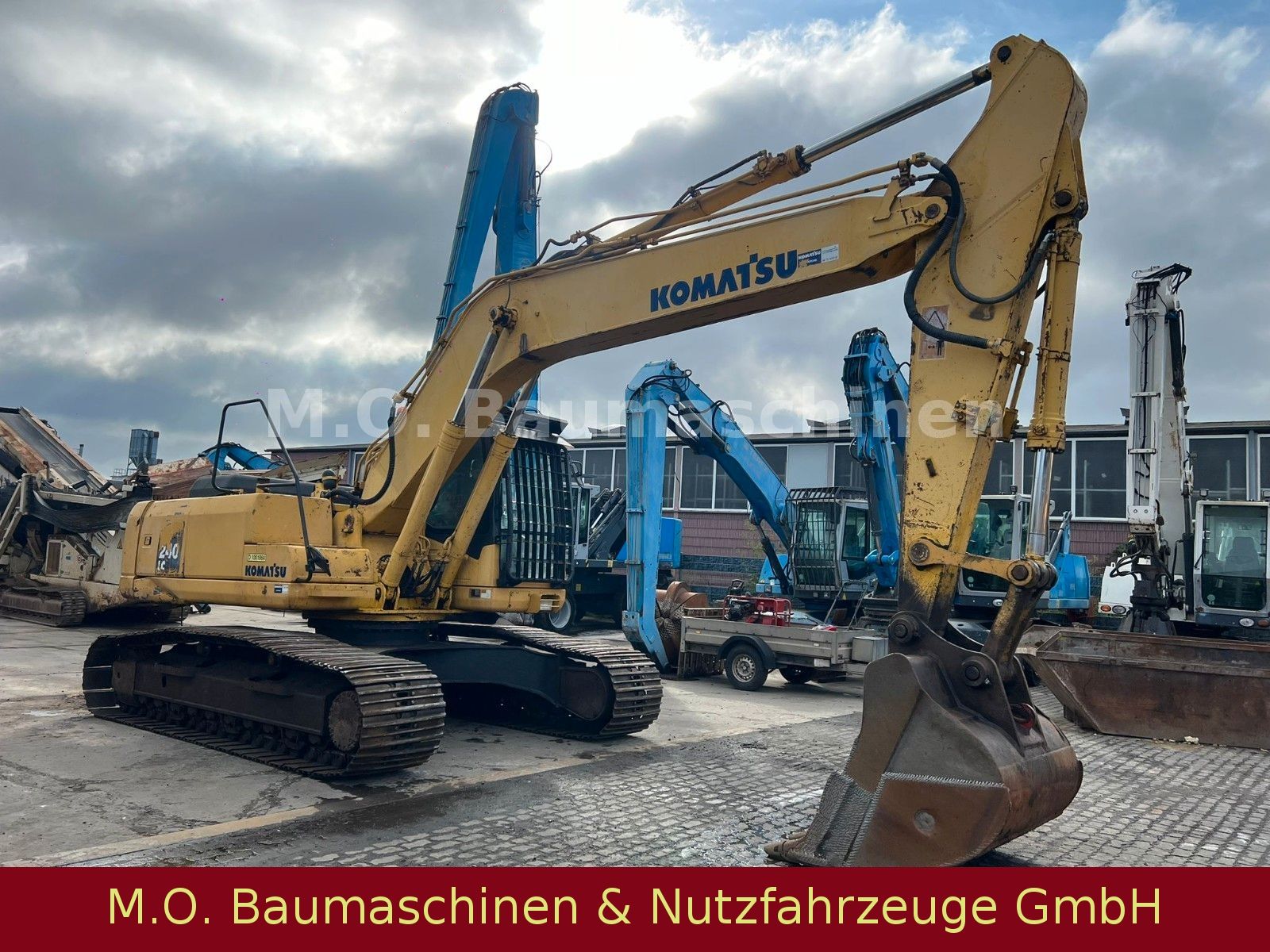 Fahrzeugabbildung Komatsu PC 240 LC-7K /Hammerleitung/ Neue Ketten