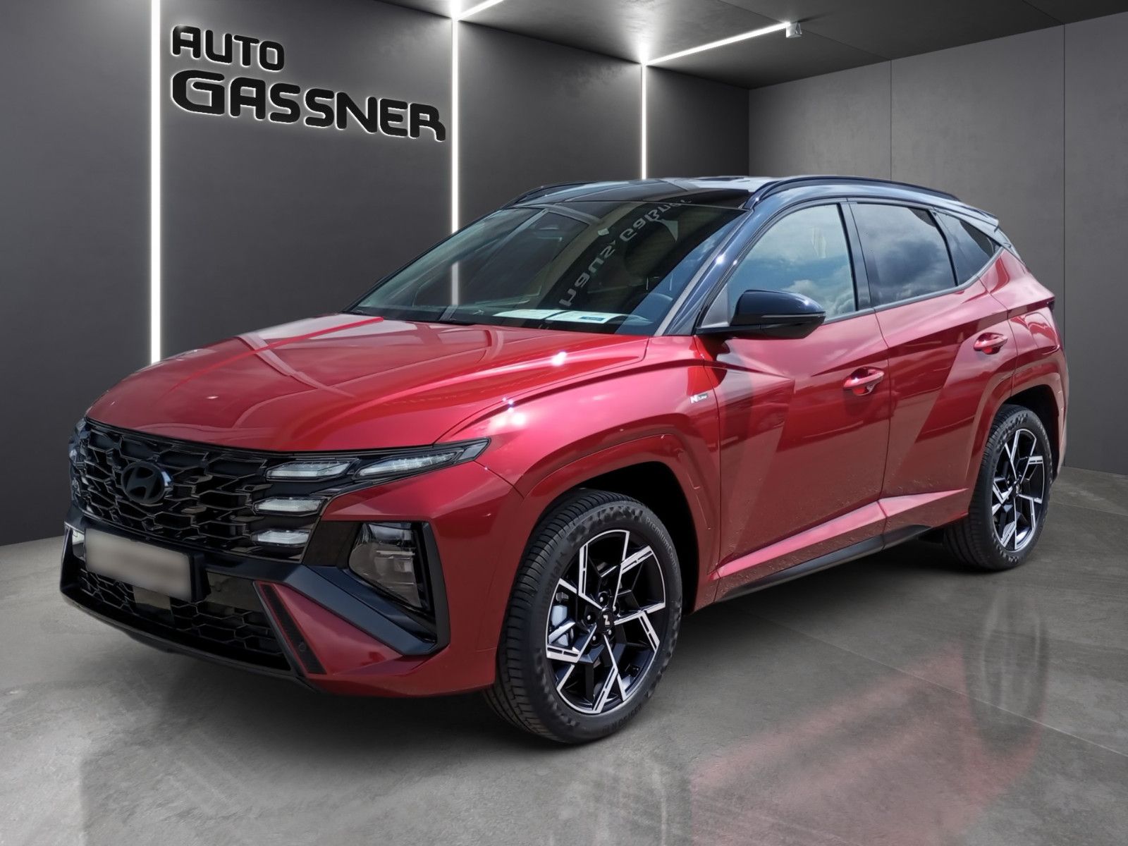 Fahrzeugabbildung Hyundai Tucson 160 PS N Line DCT 2WD Dachlackierung