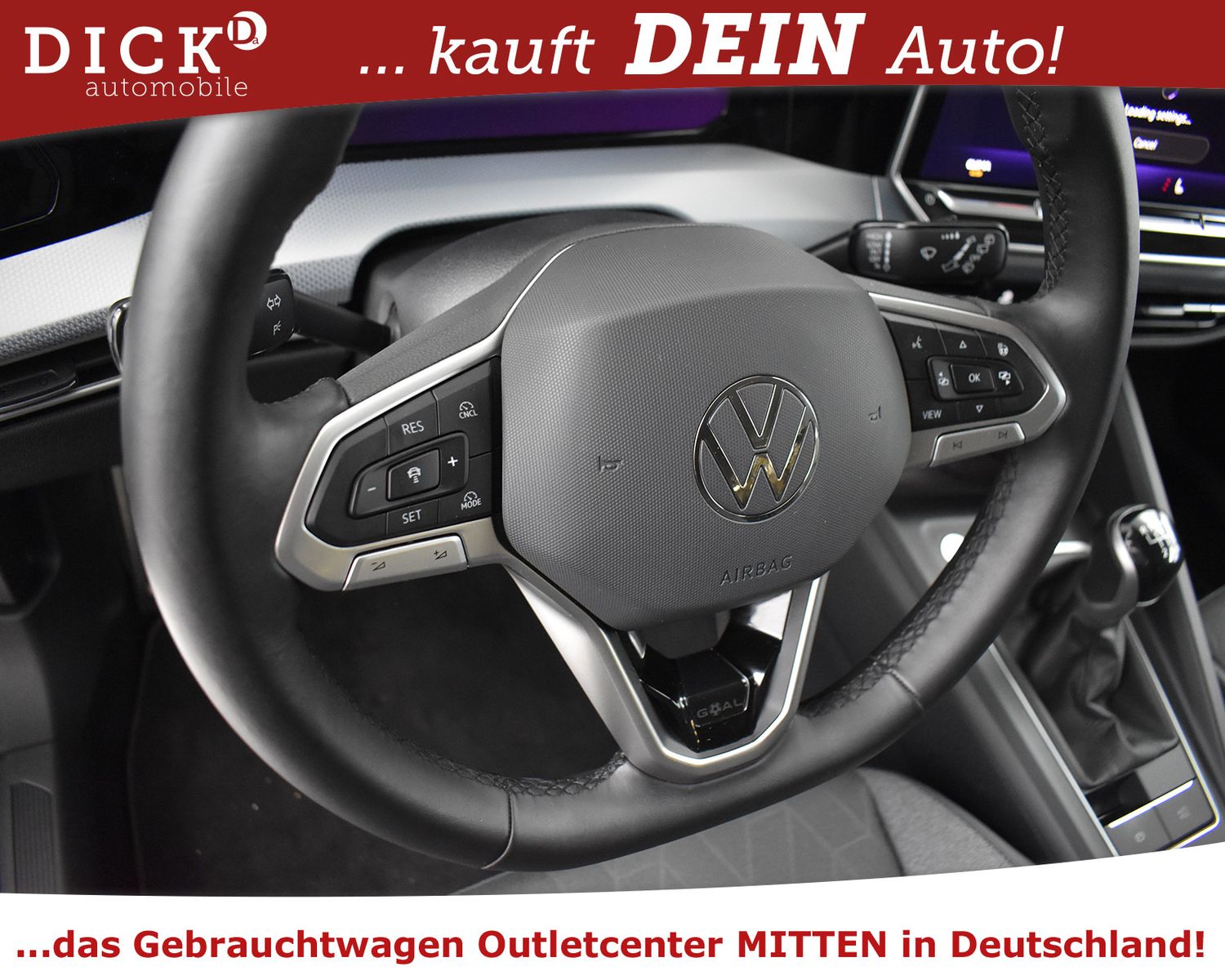 VW Golf VIII Var 1.5TSI Goal NAVI+KAM+LED+VIRTU+SHZ - Image 15