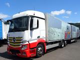 Mercedes-Benz 2545 Actros*kpl Zug*durchladbar*NLA*2xLBW*38 Pal - Mercedes-Benz Actros 3