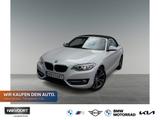 BMW 220i Cabrio Sport Line "Leder SH HiFi Navi 18"LM - BMW 2er Reihe: Cabrio