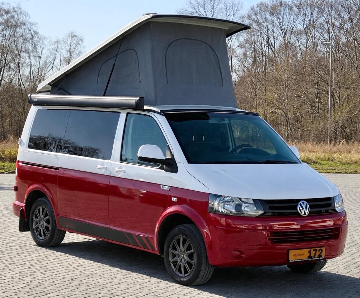 Volkswagen T5 mit Aufstelldach*Solar*Markise*AHK*