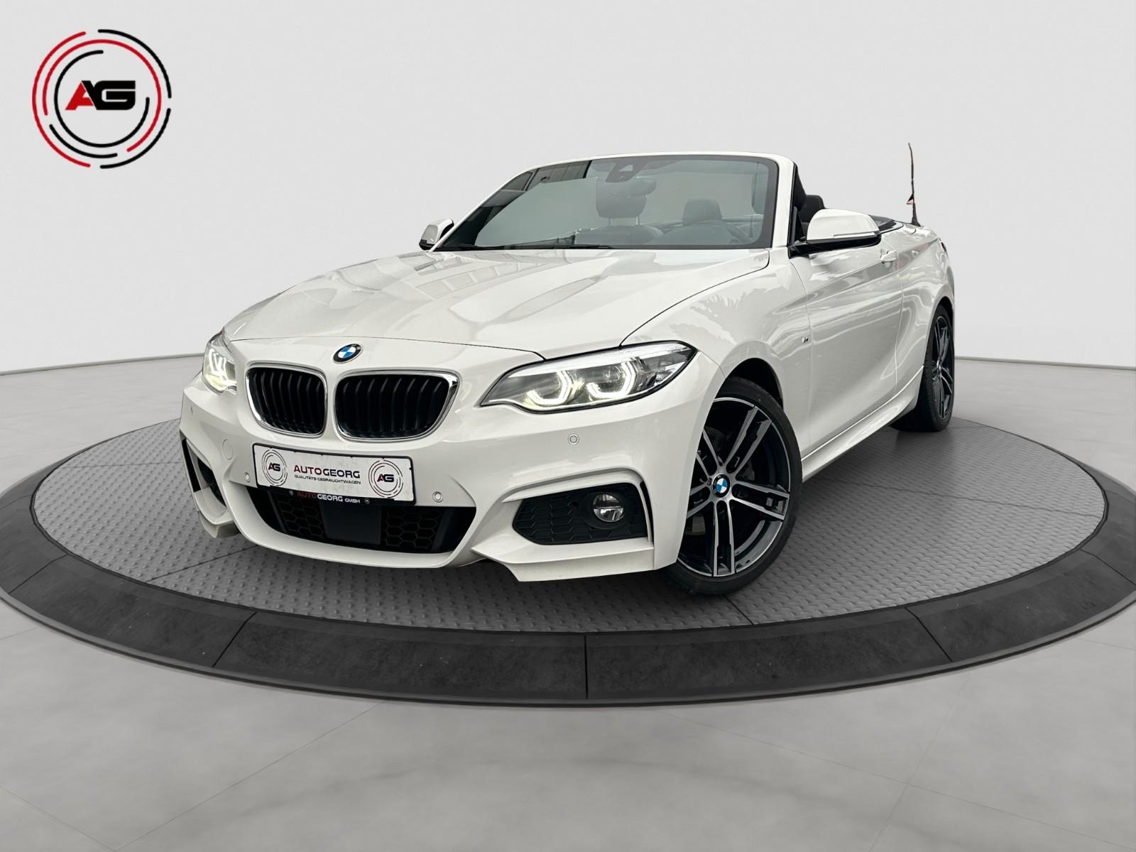 BMW 220iA Cabrio M-SPORT AD.LED ACC MEMORY KAMERA