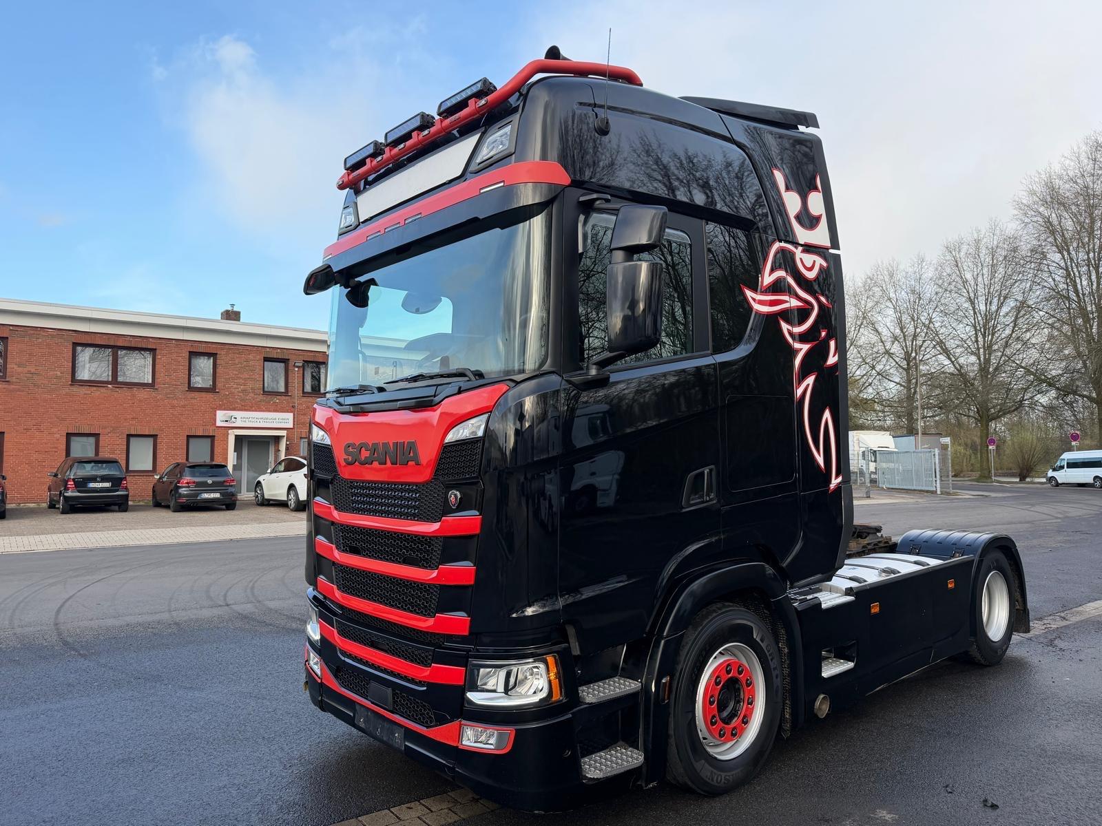 Scania S500 4x2 RETARDER STANDKLIMA LEDER TV