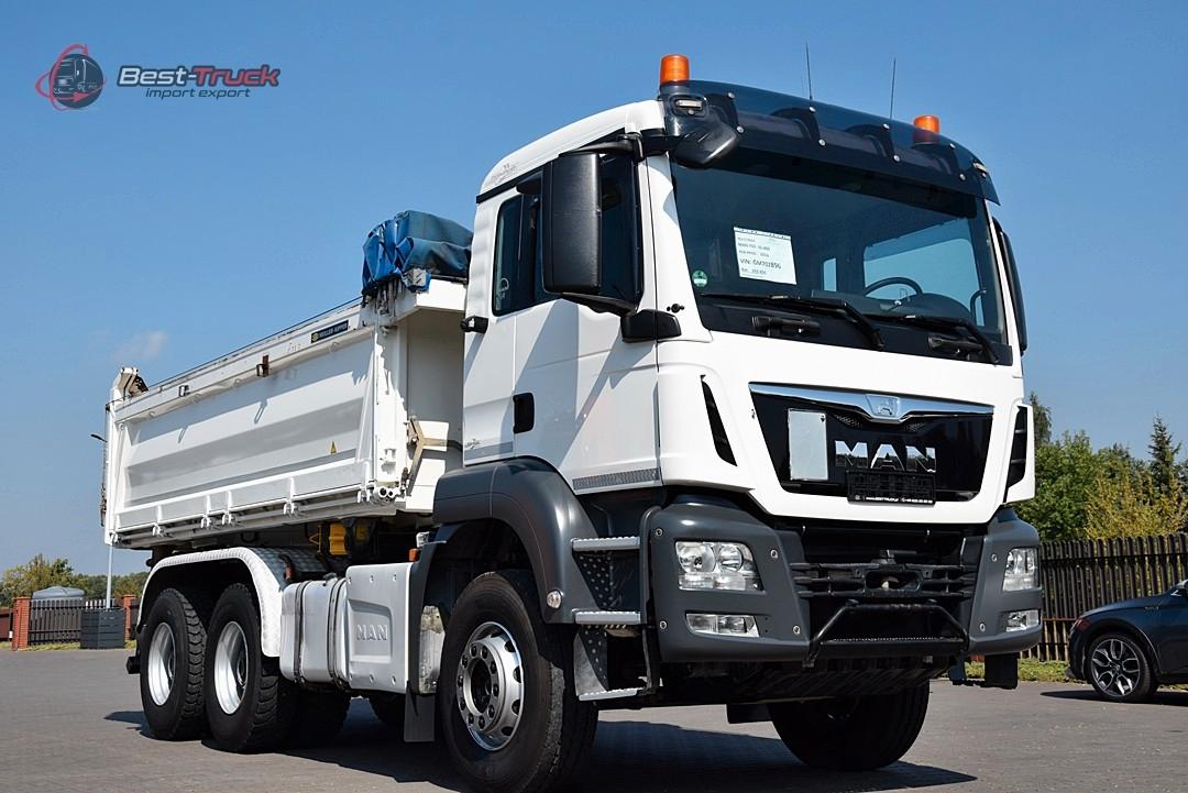 MAN TGS 26.400 / 6X4  /MEILLER /MOTOR 12,5 CM/3