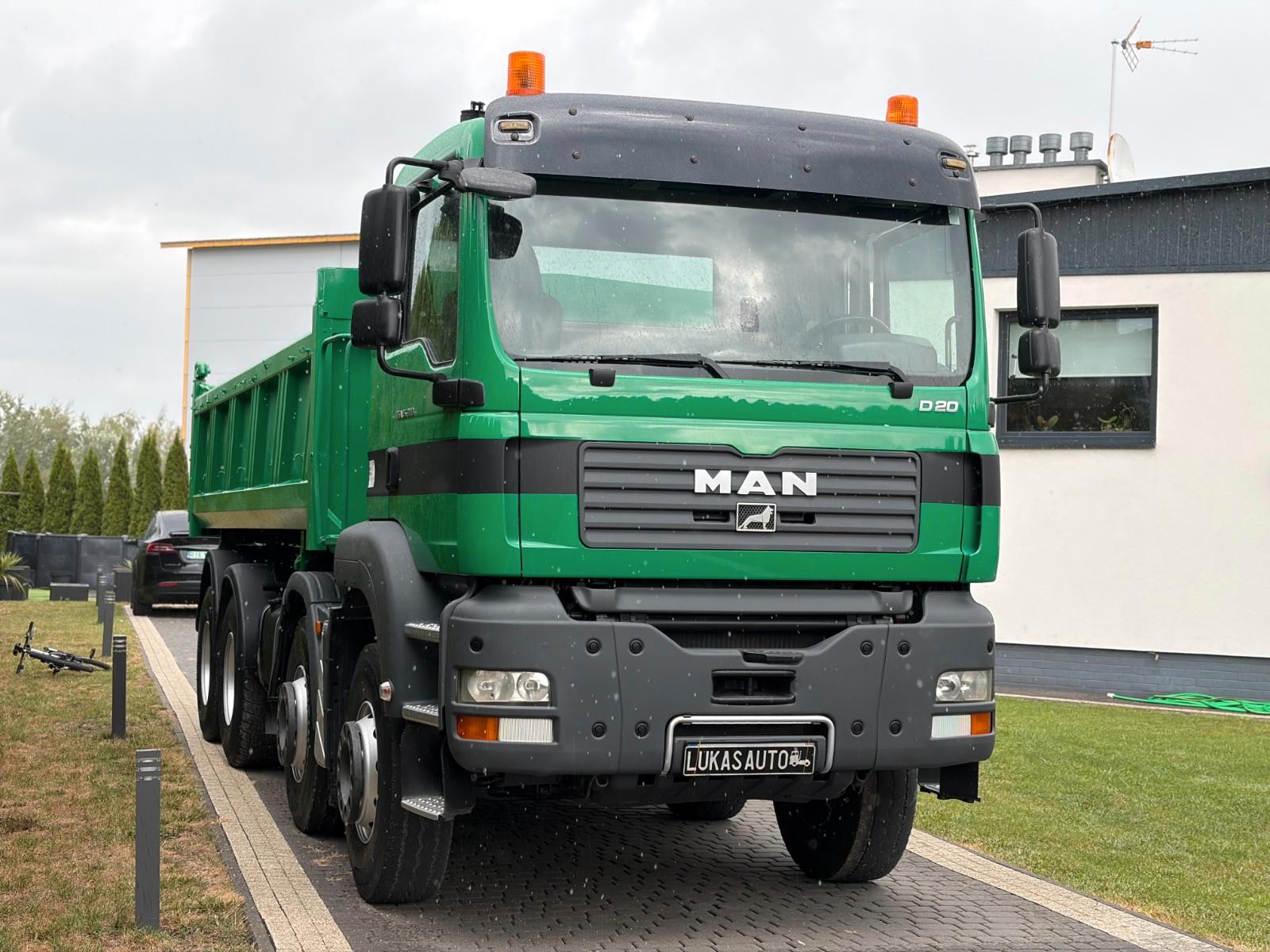 MAN TGA 35.390 TIPPER 8X4 HYDROBOARD