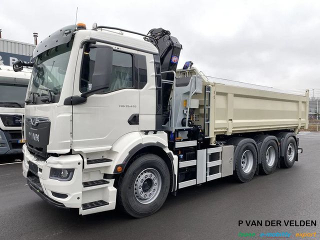 MAN TGS 35.480 8x4-4 BL | HYVA 2-zijdige kipper + HM