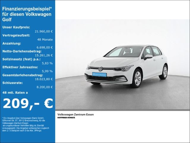 Volkswagen Golf Life eTSI DSG LED Navi SHZ