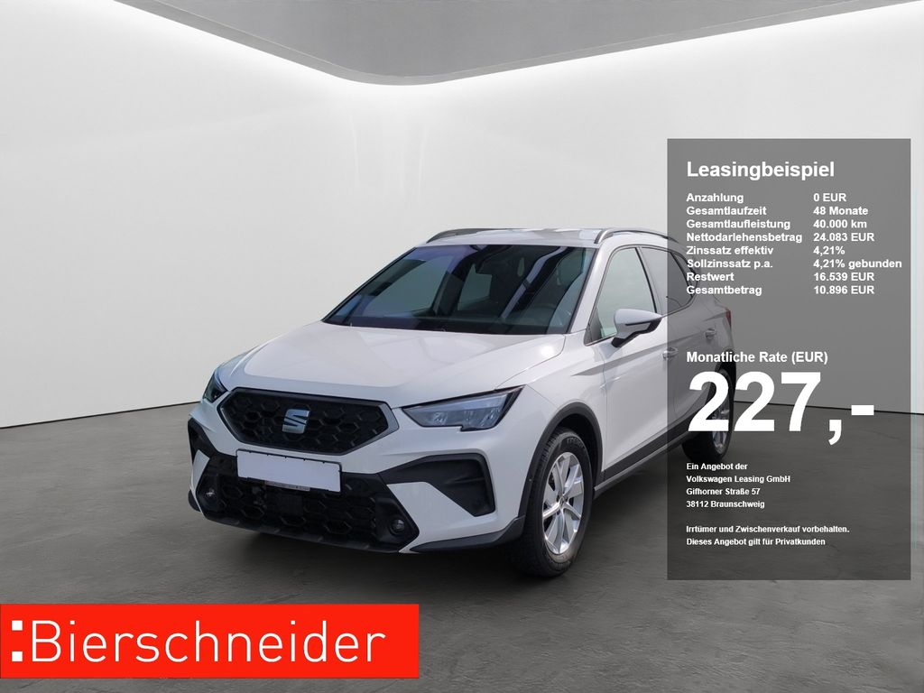 Arona 1.0 TSI DSG Style LED NAVI ACC PARKASS SHZ