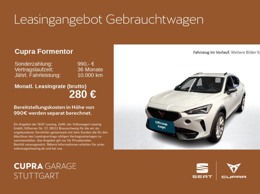 Cupra Formentor 1.5 TSI DSG 110 kW