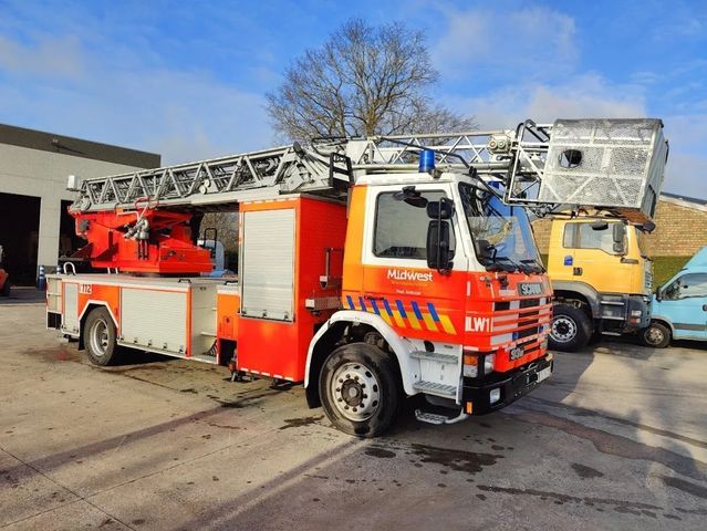 Scania P93 ML 4X2 280 ZB + MAGIRUS DREHLEITER / FIRE LA