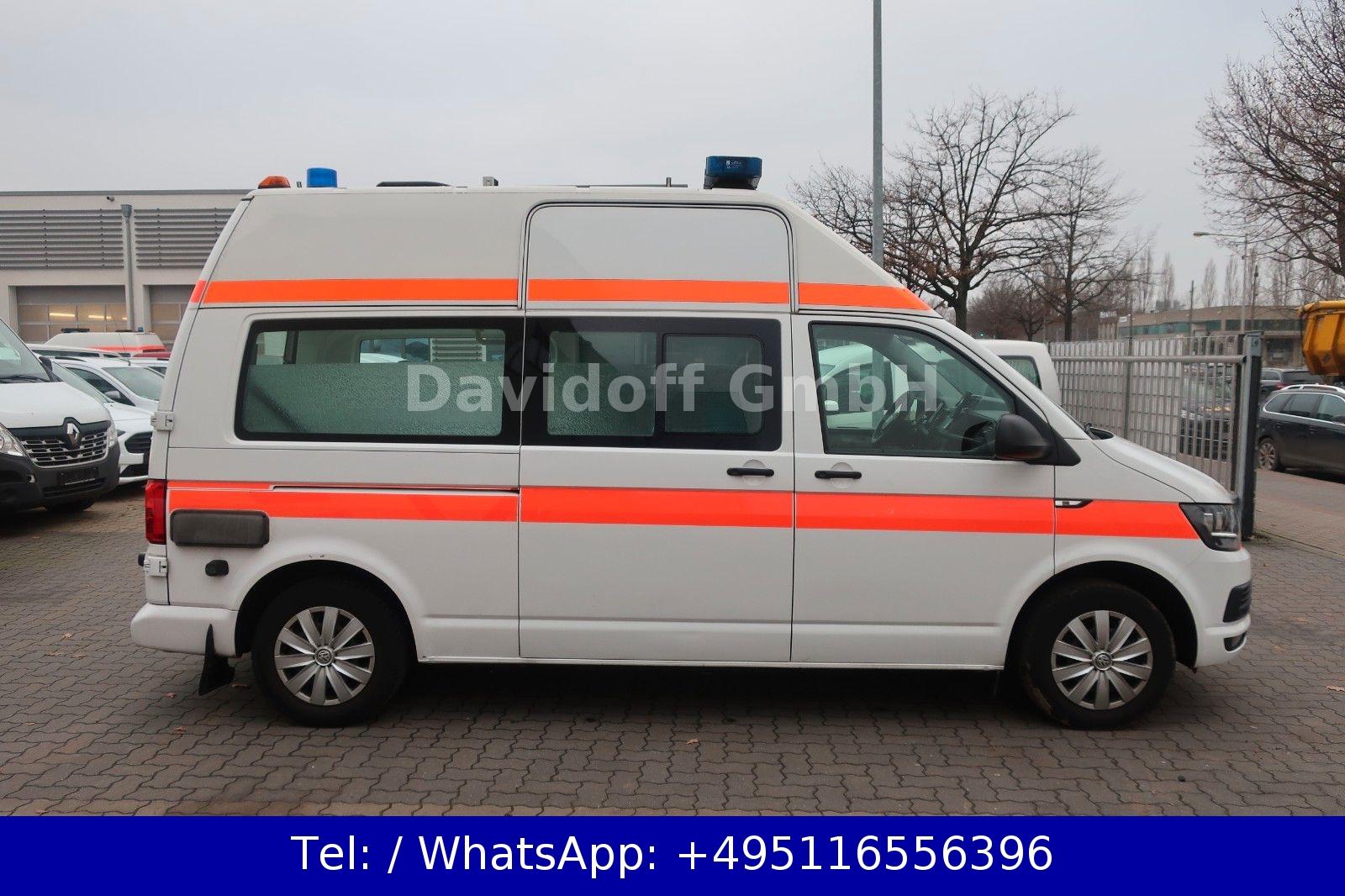 Volkswagen T6 Transporter Hochdach lang/KTW/Klima/Automatik