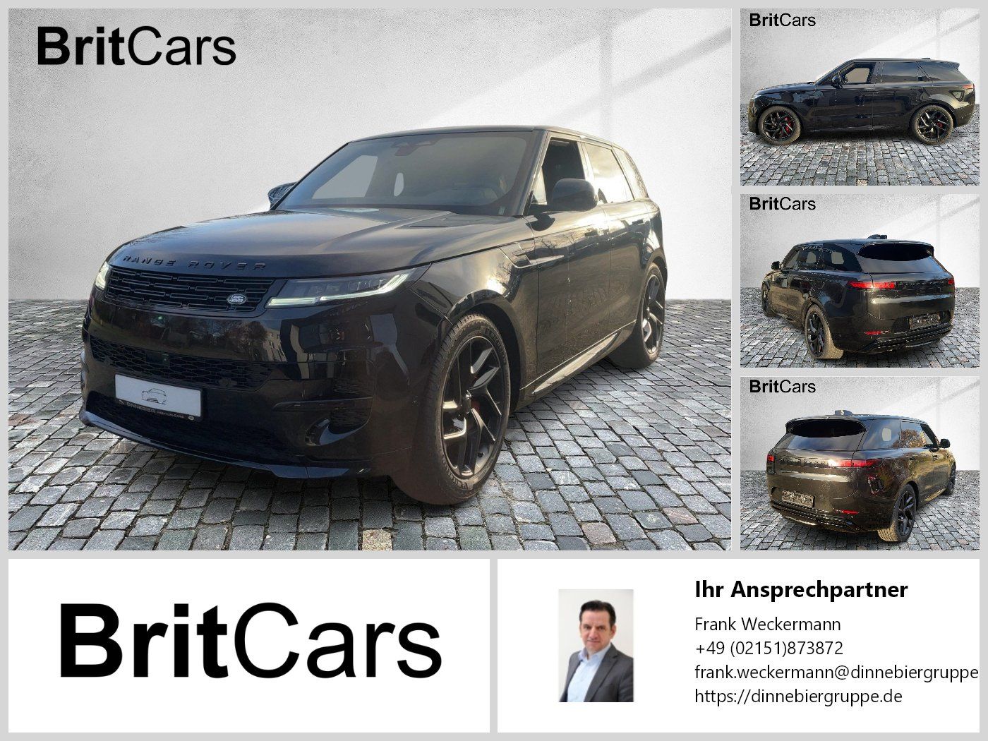 Land Rover RANGE ROVER SPORT D300 Dynamic SE ACC 22 Zoll SD