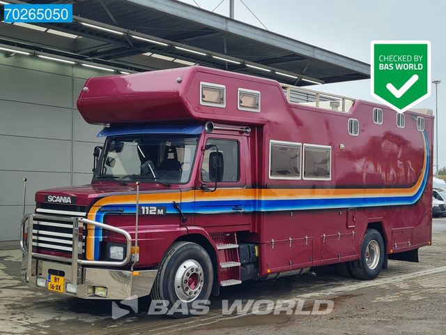 Autres Scania T112 4X2 NL-Camper Automatic Alcoa`s