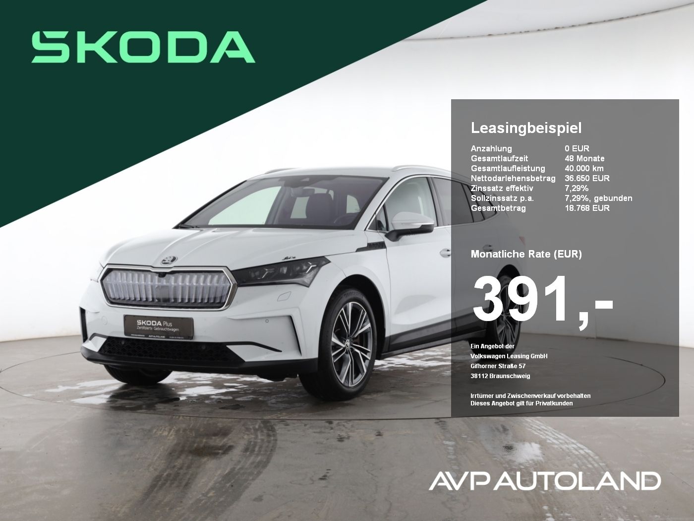 Skoda ENYAQ iV 80 4x4 LOFT | NAVI | AHK | ACC | LED |