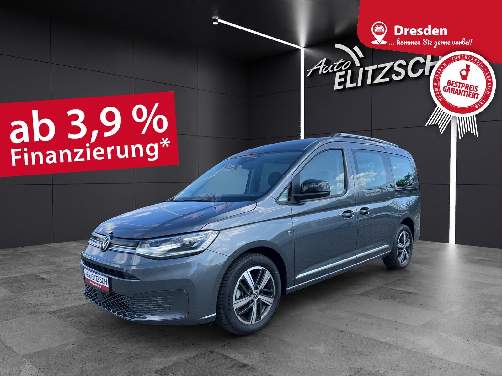 Fahrzeugabbildung Volkswagen Caddy Maxi TSI Style Maxi LED AHK STH NAVI