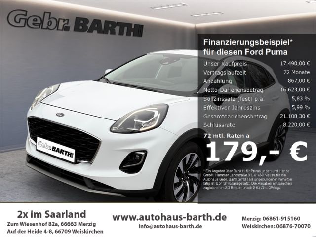 Ford Puma Titanium Design, Navi, Winterpaket